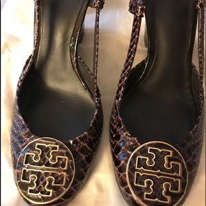 VGUC Size 8.5 Tory Burch Wedge